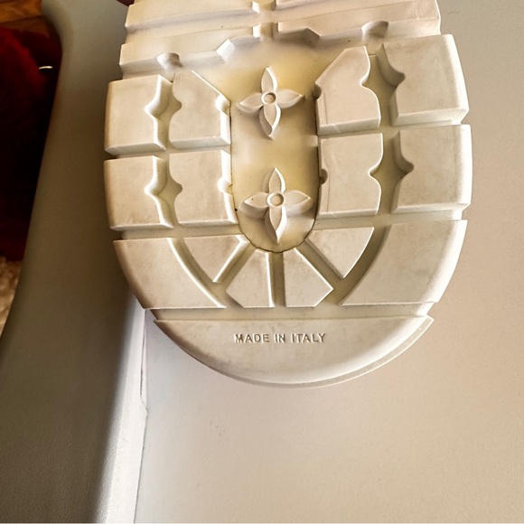 LOUIS VUITTON 
Denim Monogram Squad Sneakers Pink - Picture 5 of 14